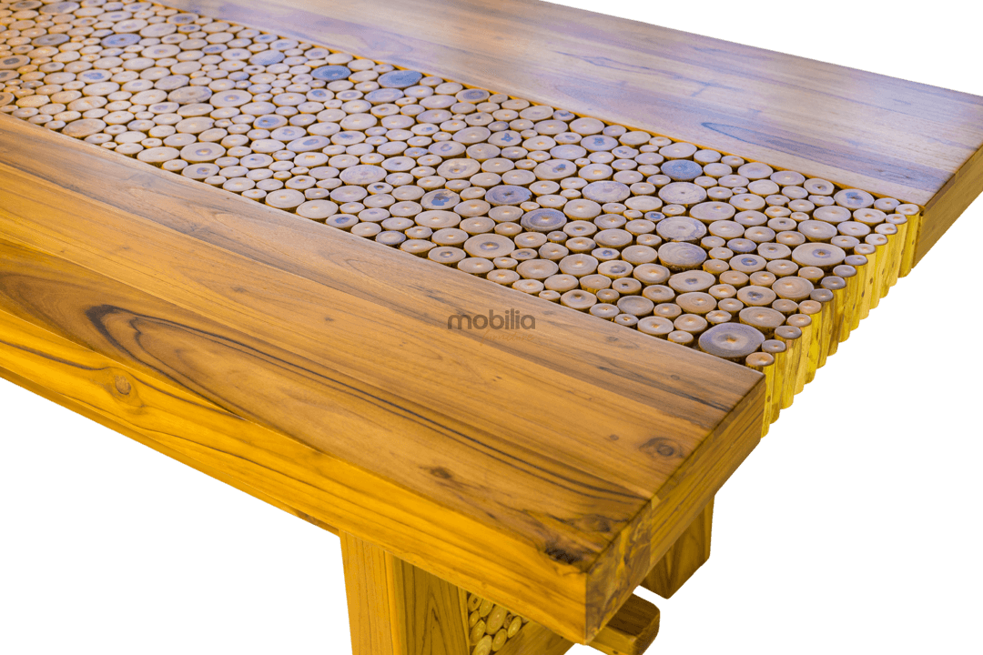 8 Seater Balut Dining Set with Coin Design - Image 8