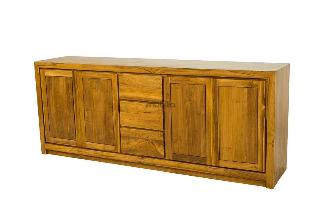 Freesia 200cm Wide Rectangular Bahut with Minimalist Design - Image 2