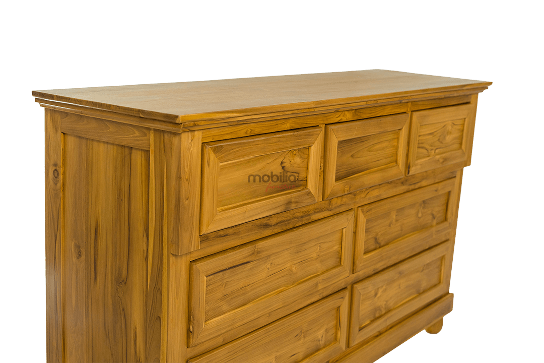 Columbine 150cm Wide Rectangular Bahut with Framing Design - Image 3