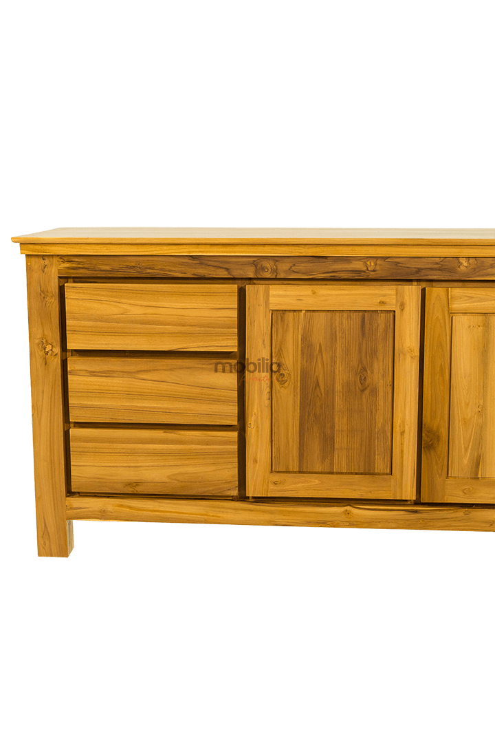 Lily 150cm Wide Rectangular Bahut with Modern Design - Image 4