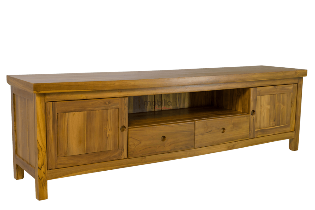 Troy Rectangular TV Unit with Modern Design | Mobilia
