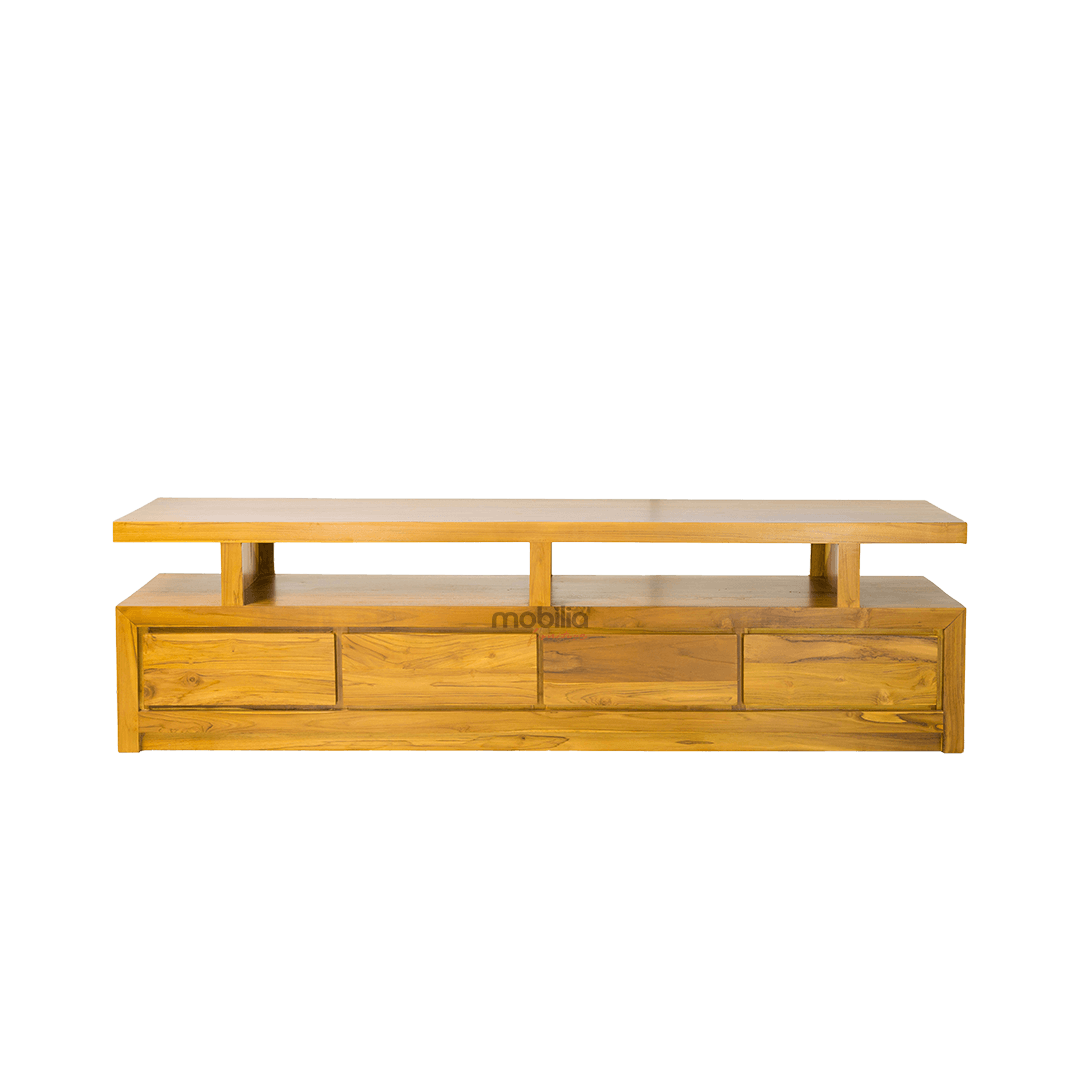 Kyoto Four Drawers Rectangular TV Unit with Modern Design