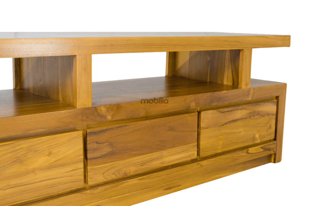 Kyoto Four Drawers Rectangular TV Unit with Modern Design | Mobilia