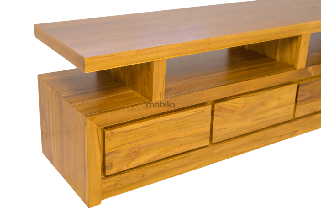 Kyoto Four Drawers Rectangular TV Unit with Modern Design | Mobilia
