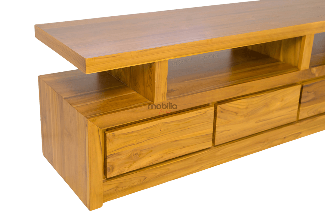 Kyoto Four Drawers Rectangular TV Unit with Modern Design - Image 4
