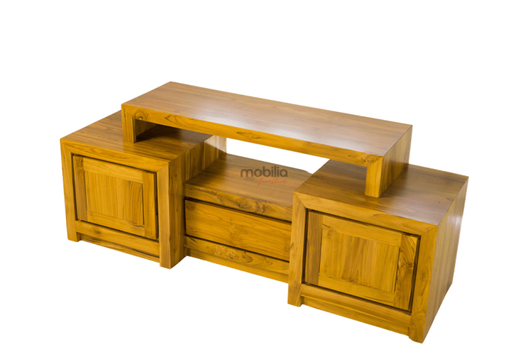 Stockholm Single Drawer Rectangular TV Unit with Modern Design | Mobilia