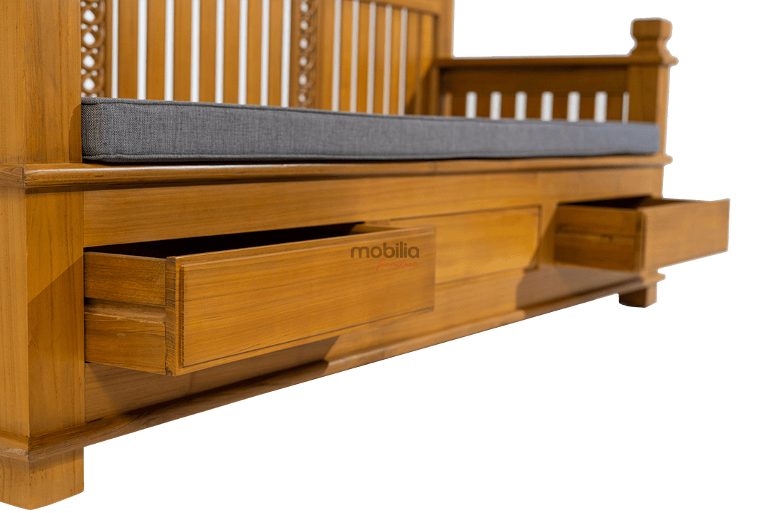 Caspia 3 Seater Canapé with Modern Design - Image 4