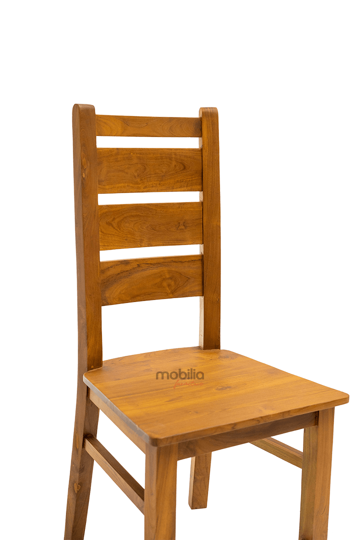 6 Seater Pequi Dining set with Ladder Back Design - Image 7