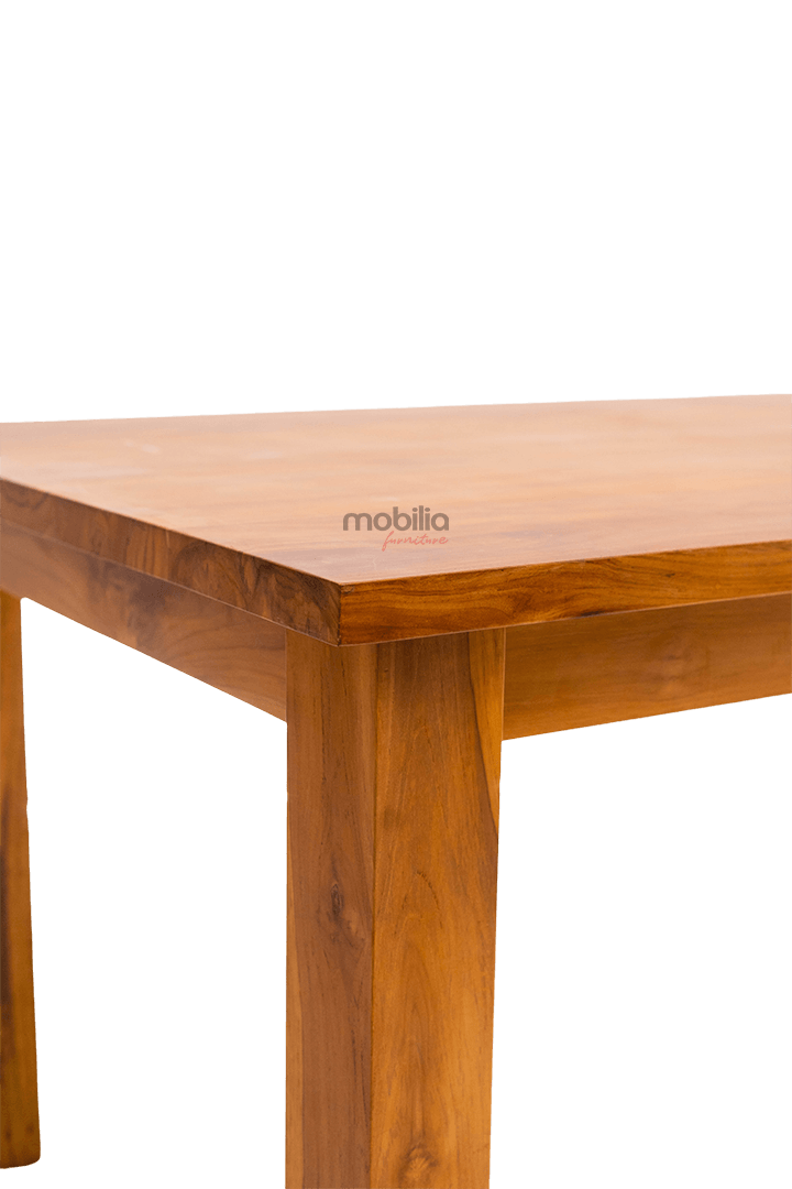 6 Seater Pequi Dining set with Ladder Back Design - Image 8