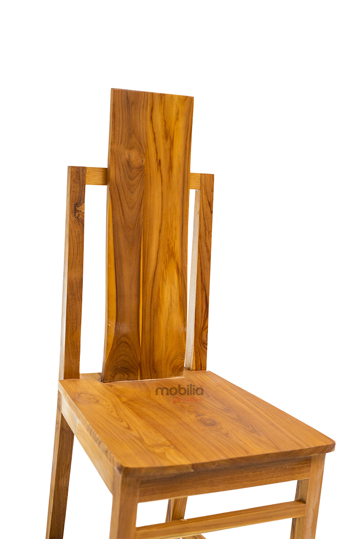 6 Seater Pequi Dining set with Solid Back Design - Image 5