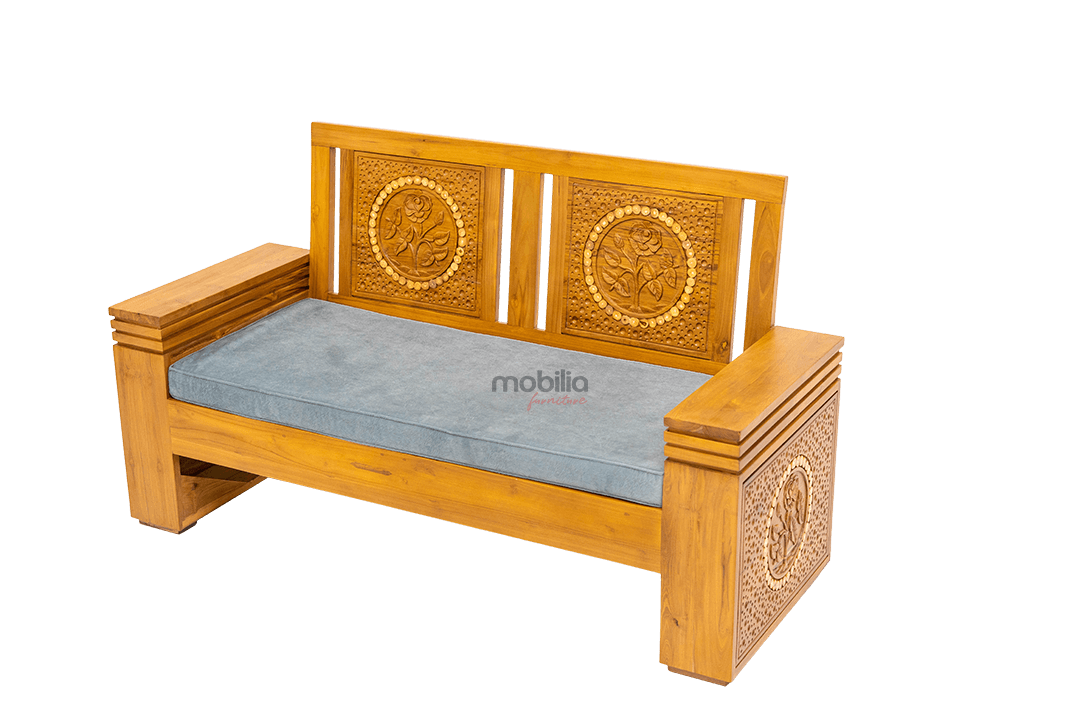 Lorient Sofa Set with Flower Design - Image 3